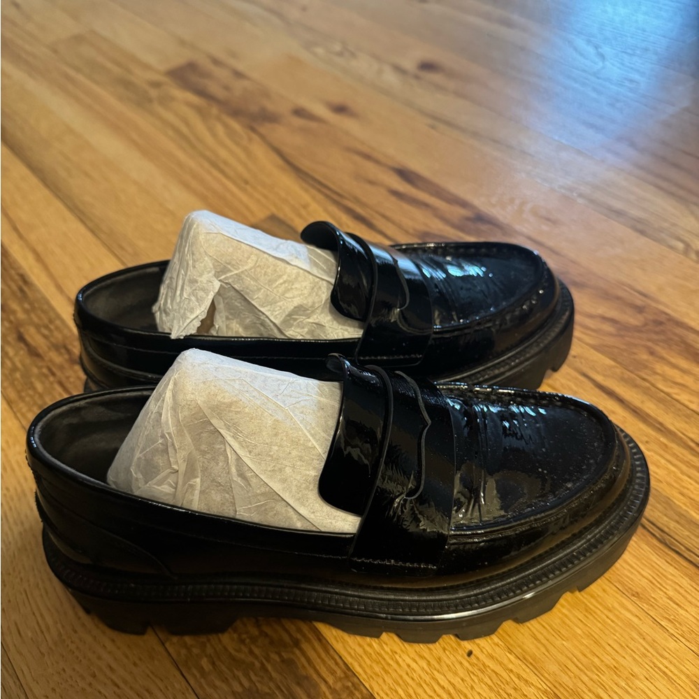 Rag & Bone Penny Black Loafers